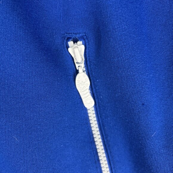 ADIDAS Jacket Mens Sz Large Zip Up 80s Remake Retro Italy Football Soccer - Picture 5 of 14